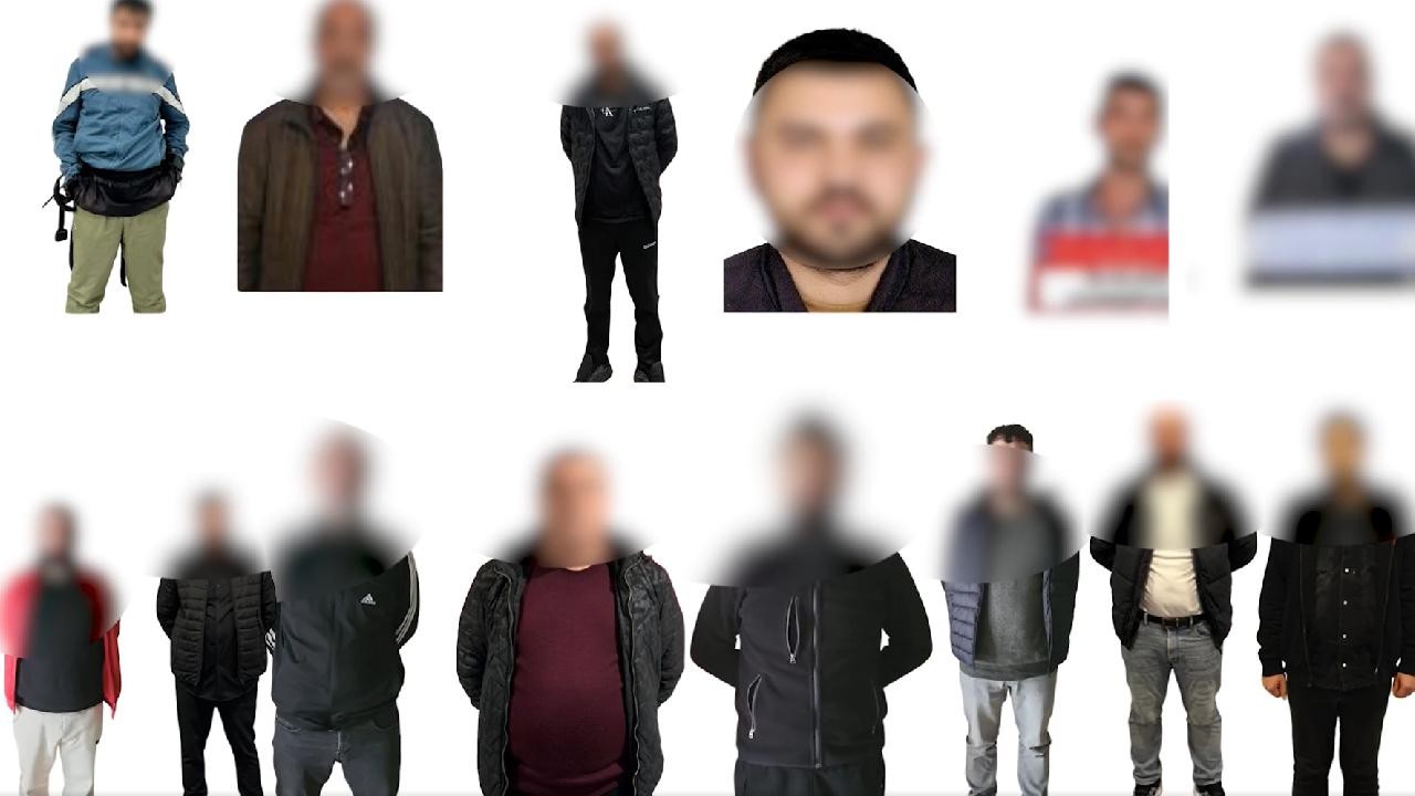 Kırmızı bültenle ve ulusal seviyede aranan 14 kişi Türkiye’ye getirildi