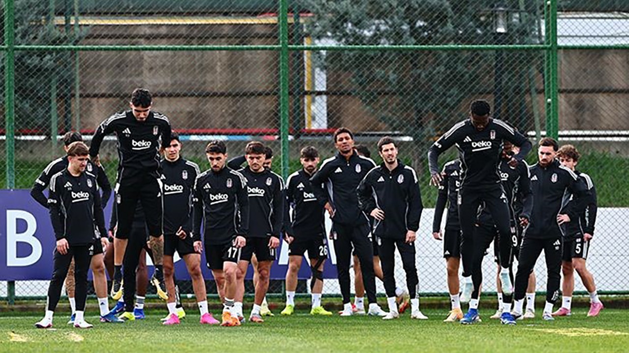 Beşiktaş, Konyaspor maçının hazırlıklarını sürdürdü