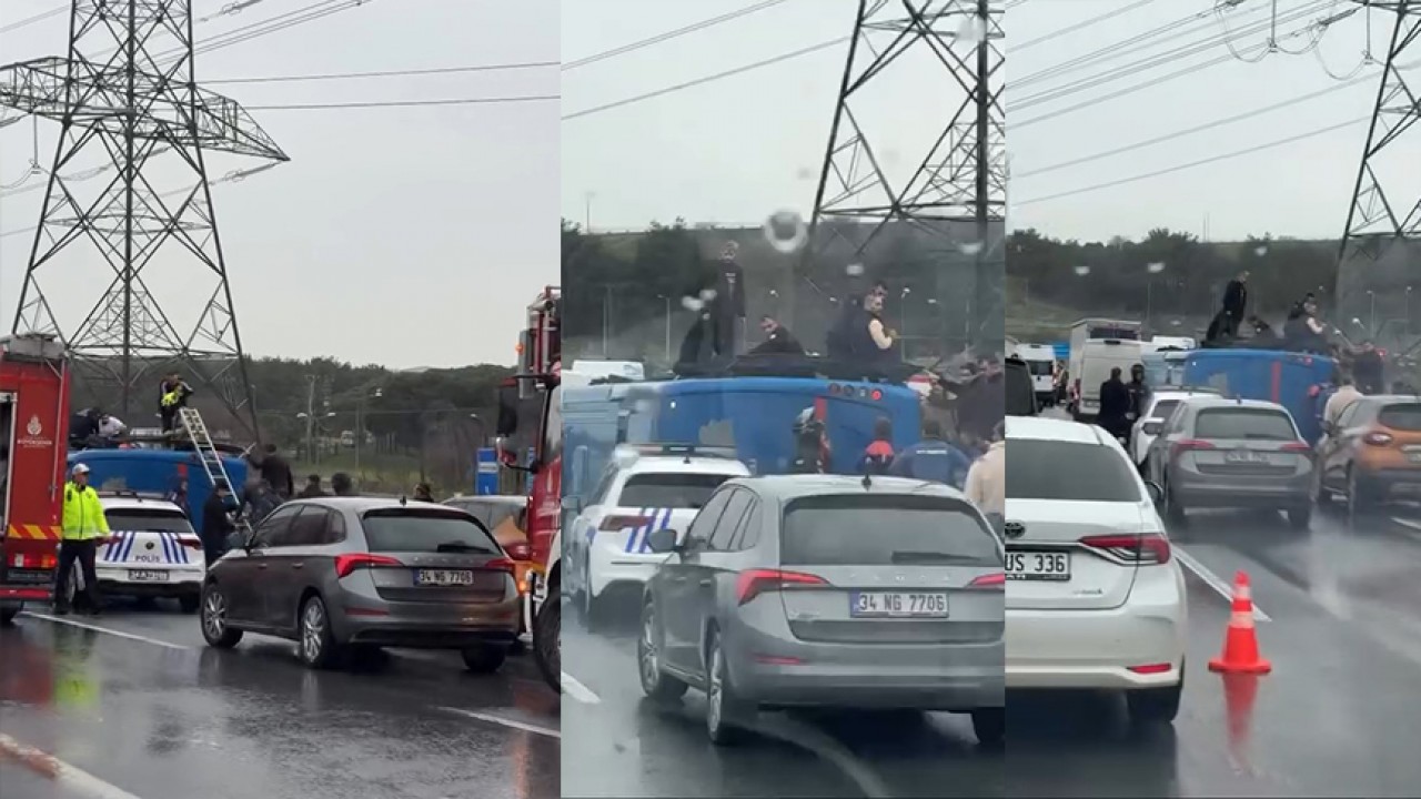 Cezaevi nakil aracı devrildi; 2'si ağır 19 yaralı