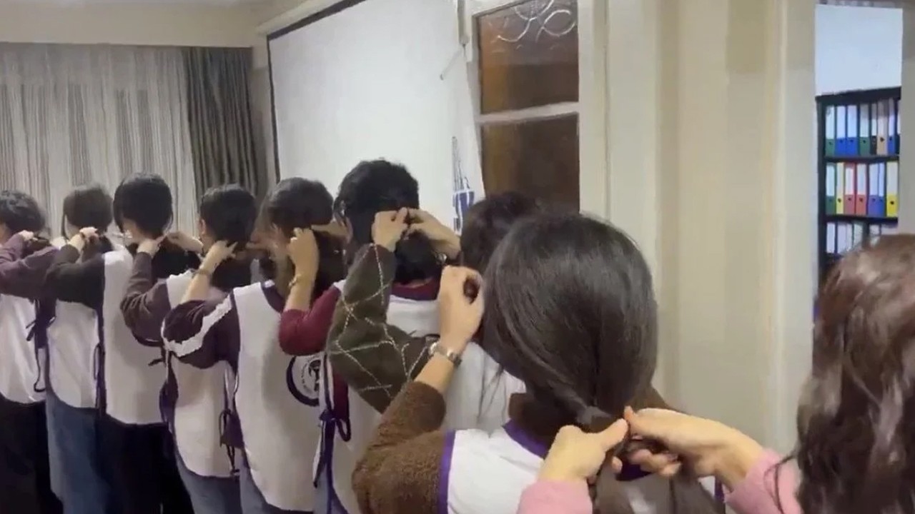 Sağlık Emekçileri Sendikası'ndan DEM'in saç örme akımına destek