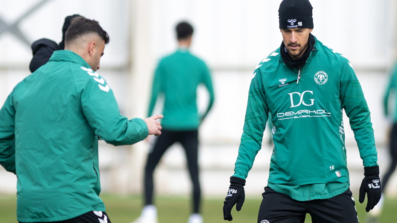 Konyaspor, Beşiktaş maçının hazırlıklarını tamamladı