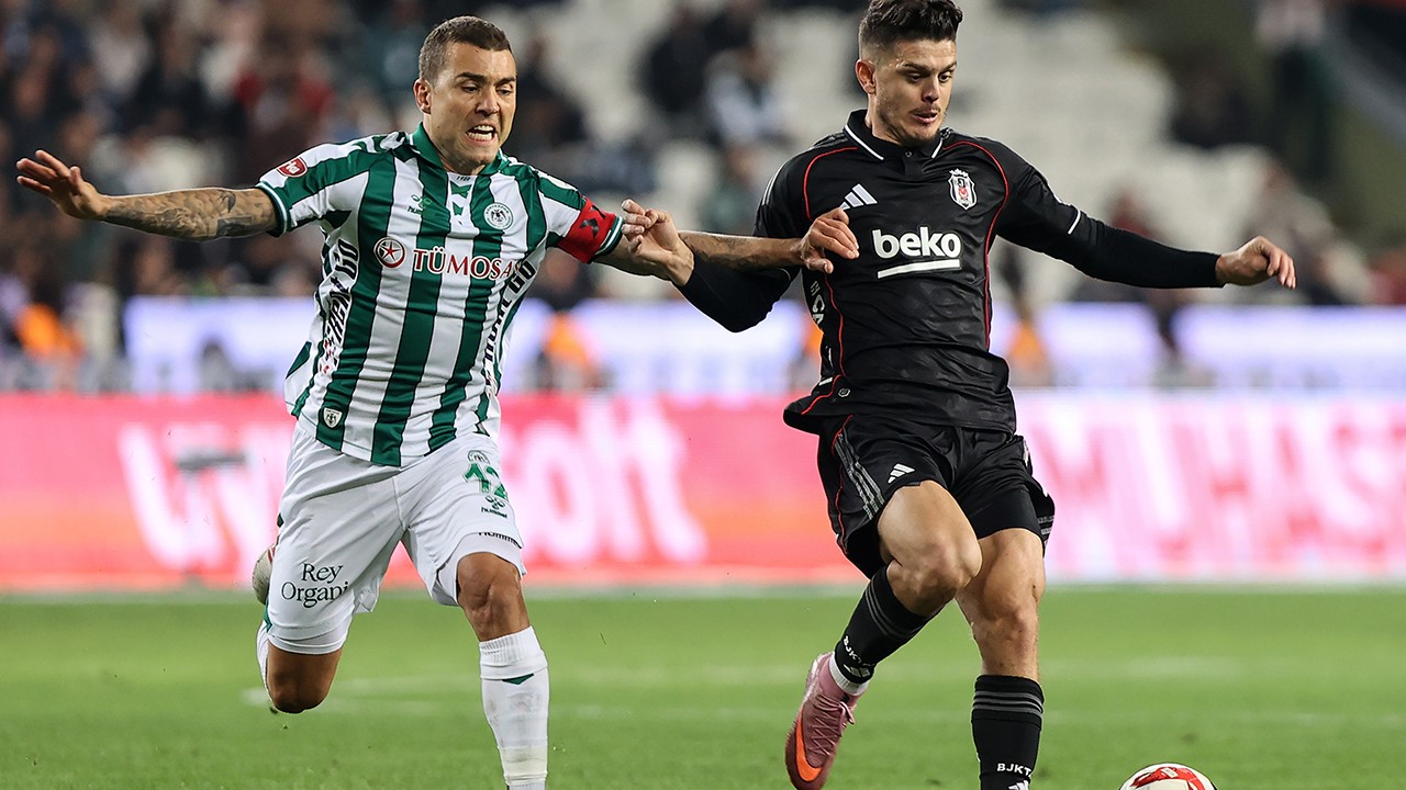 Konyaspor ve Beşiktaş ezeli rekabette