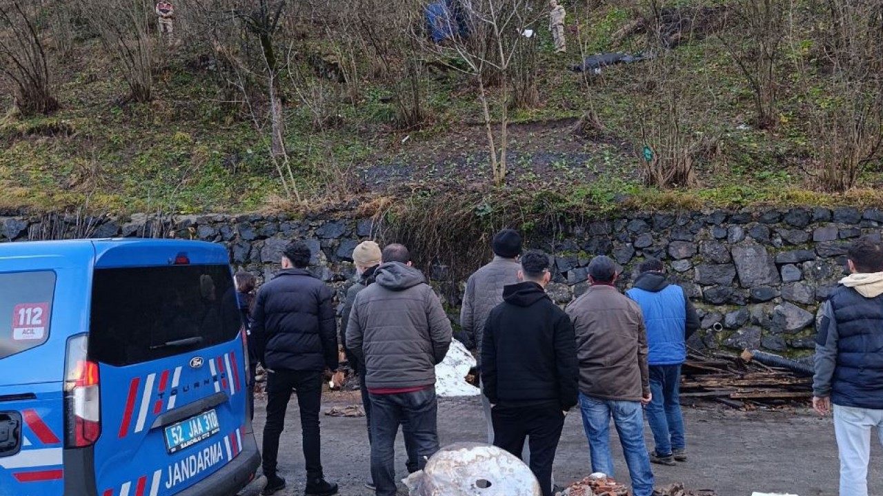 Patpat fındık bahçesine uçtu: 1 ölü, 1 yaralı