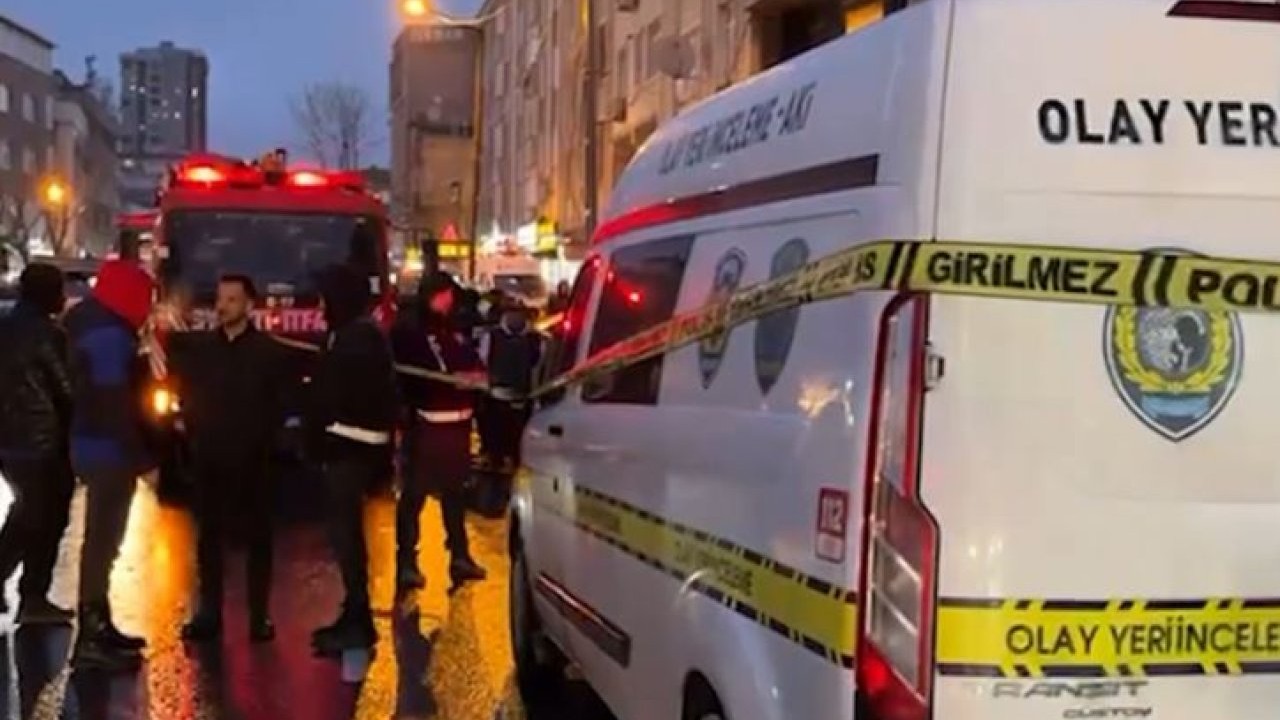 Yanan iş yerinde 2 kişiye ait ceset bulundu