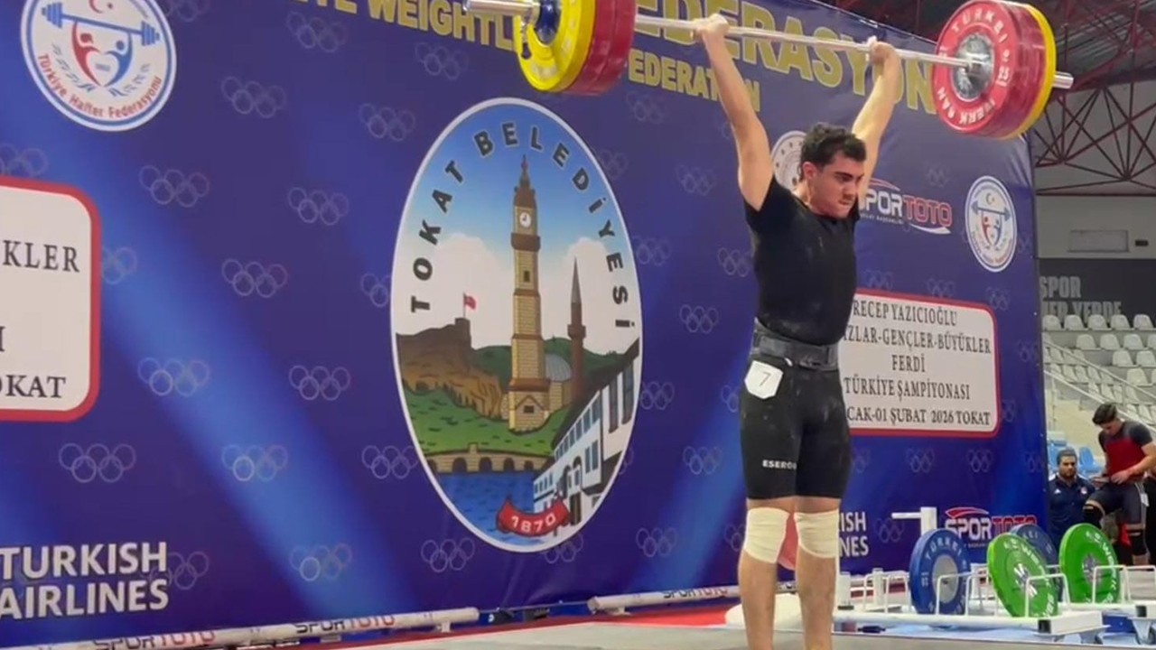 Karatay Belediyespor’dan halterde Türkiye şampiyonluğu
