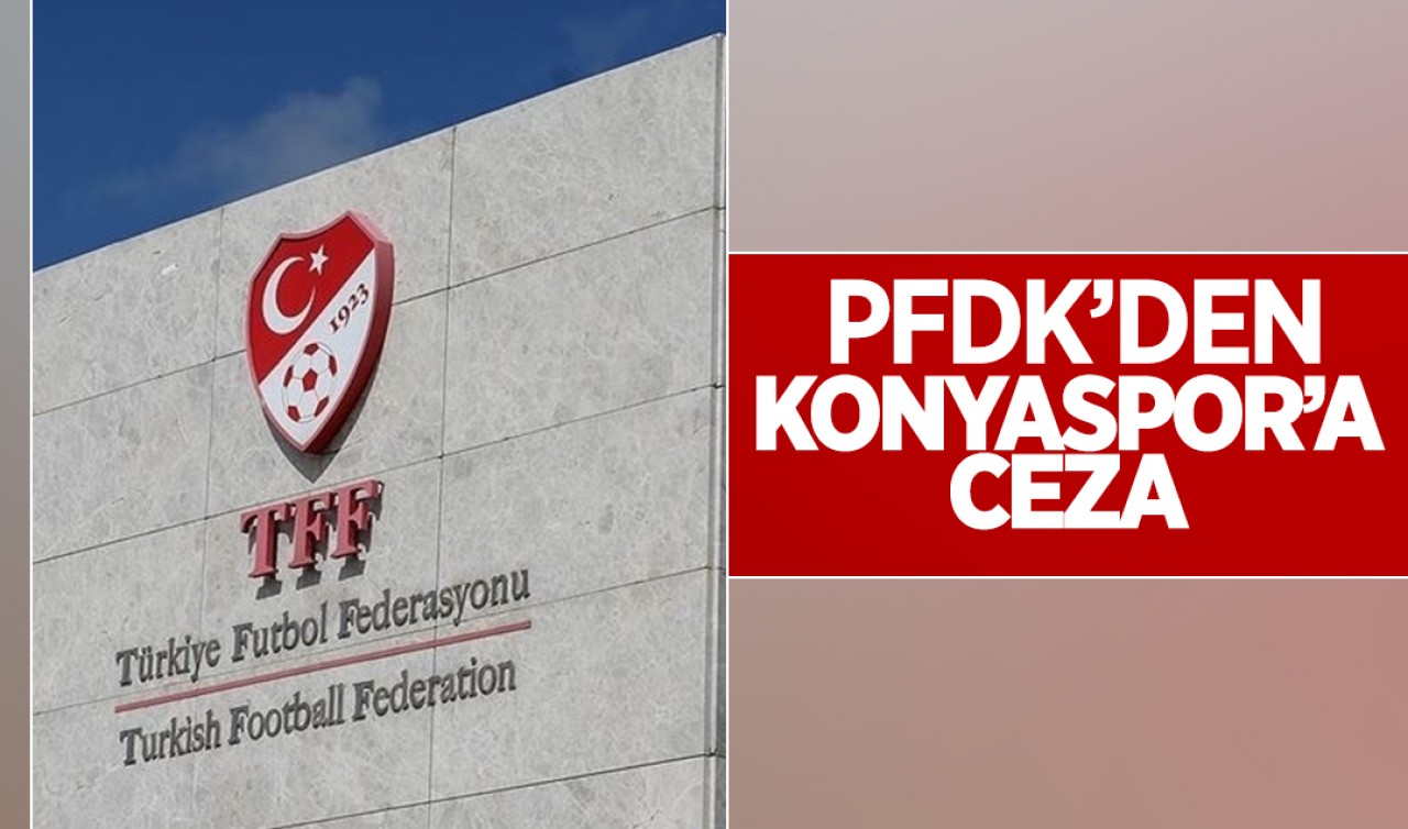 Konyaspor'a 63 bin TL para cezası