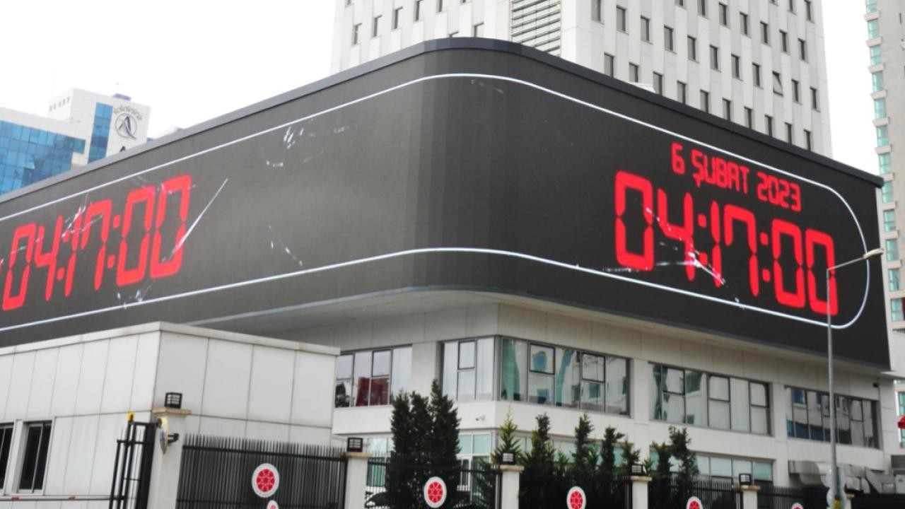 İletişim Başkanlığından 6 Şubat depremleri için özel gösterim