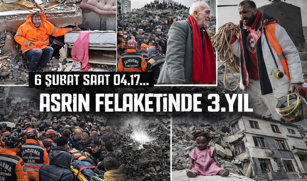Türkiye’de 04.17’de zaman durdu… Asrın felaketinde üçüncü yıl