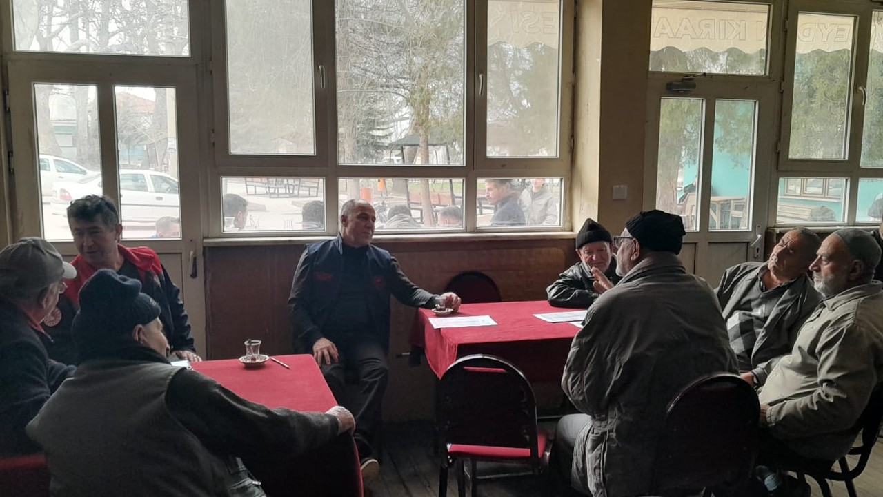 Akşehir'de üreticilerle sahada tarım buluşması