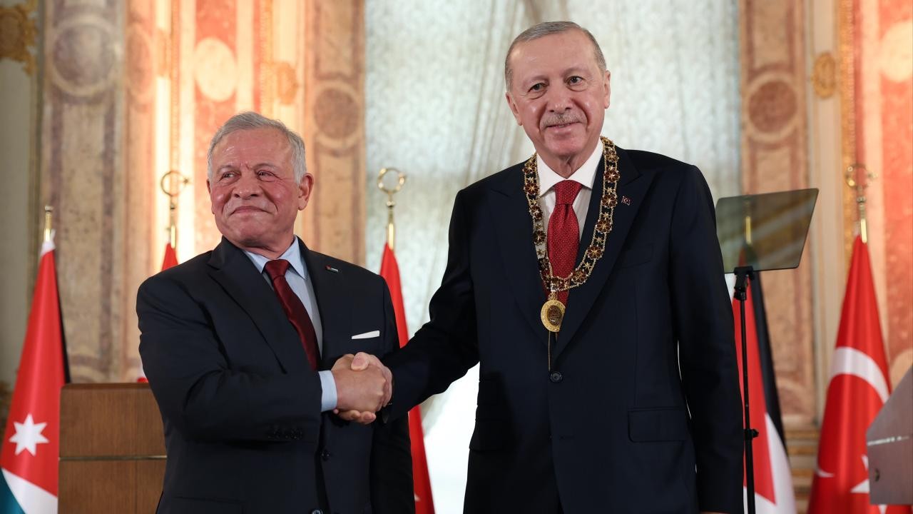 Cumhurbaşkanı Erdoğan: Ürdün Kralı Abdullah ile iki ülke dostluğunu kuvvetlendirecek kararlar aldık