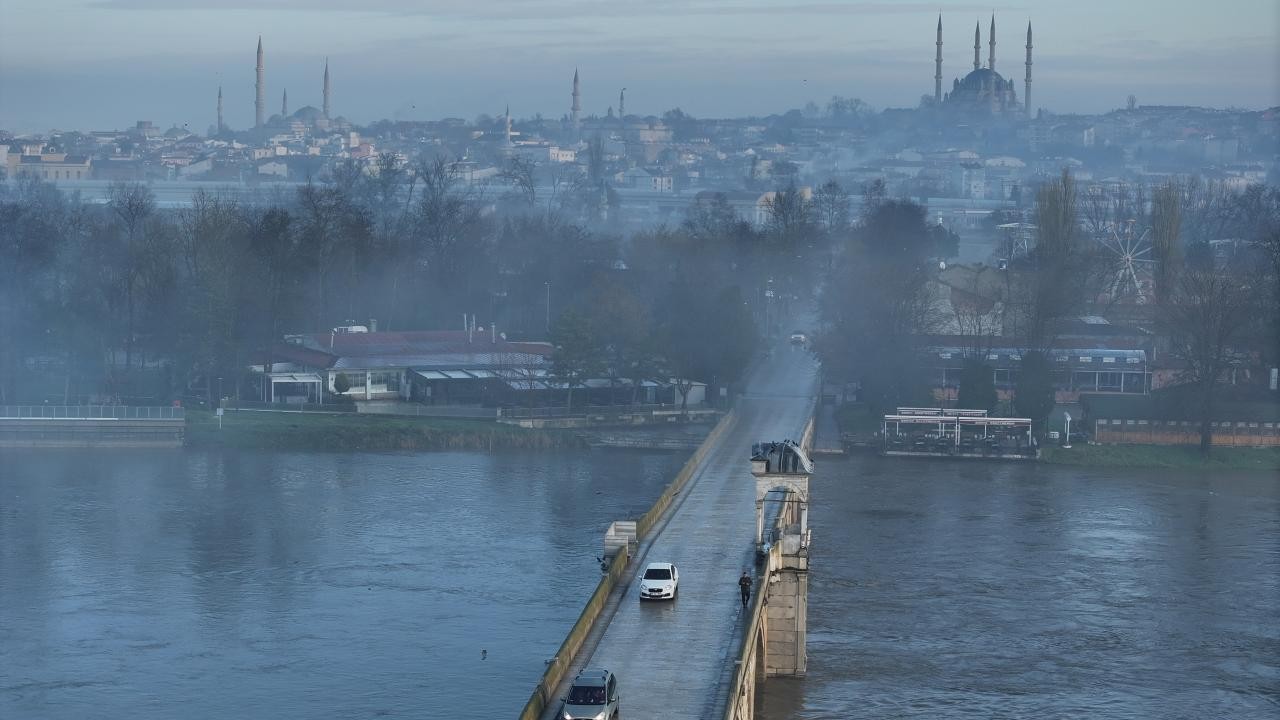 Meriç Nehri'nin debisi iki günde yaklaşık 3 katına çıktı