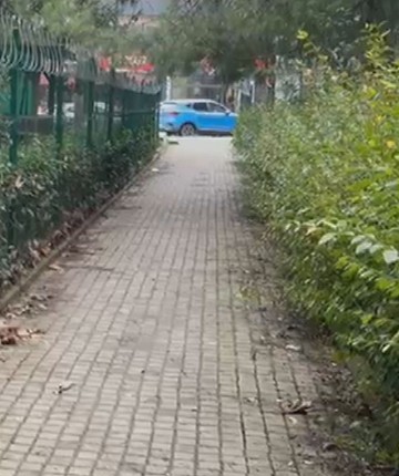 Site bahçesinde karşılaştığı husumetlisini silahla öldürdü