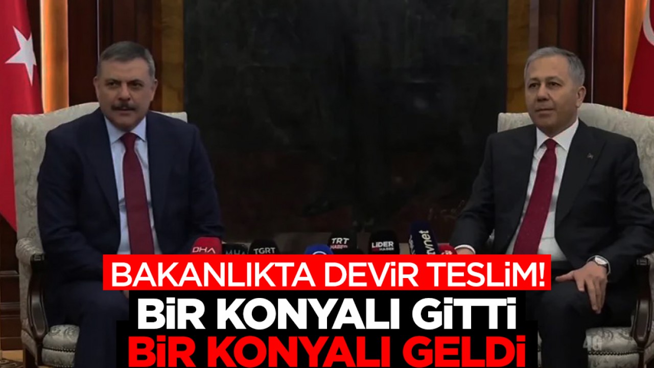 Bakanlıkta devir teslim! Mustafa Çiftçi görevi devraldı