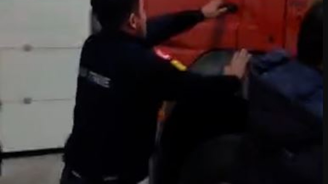 İtfaiye şoförüne yürek hoplatan sürpriz: "Anam anam benim ev"