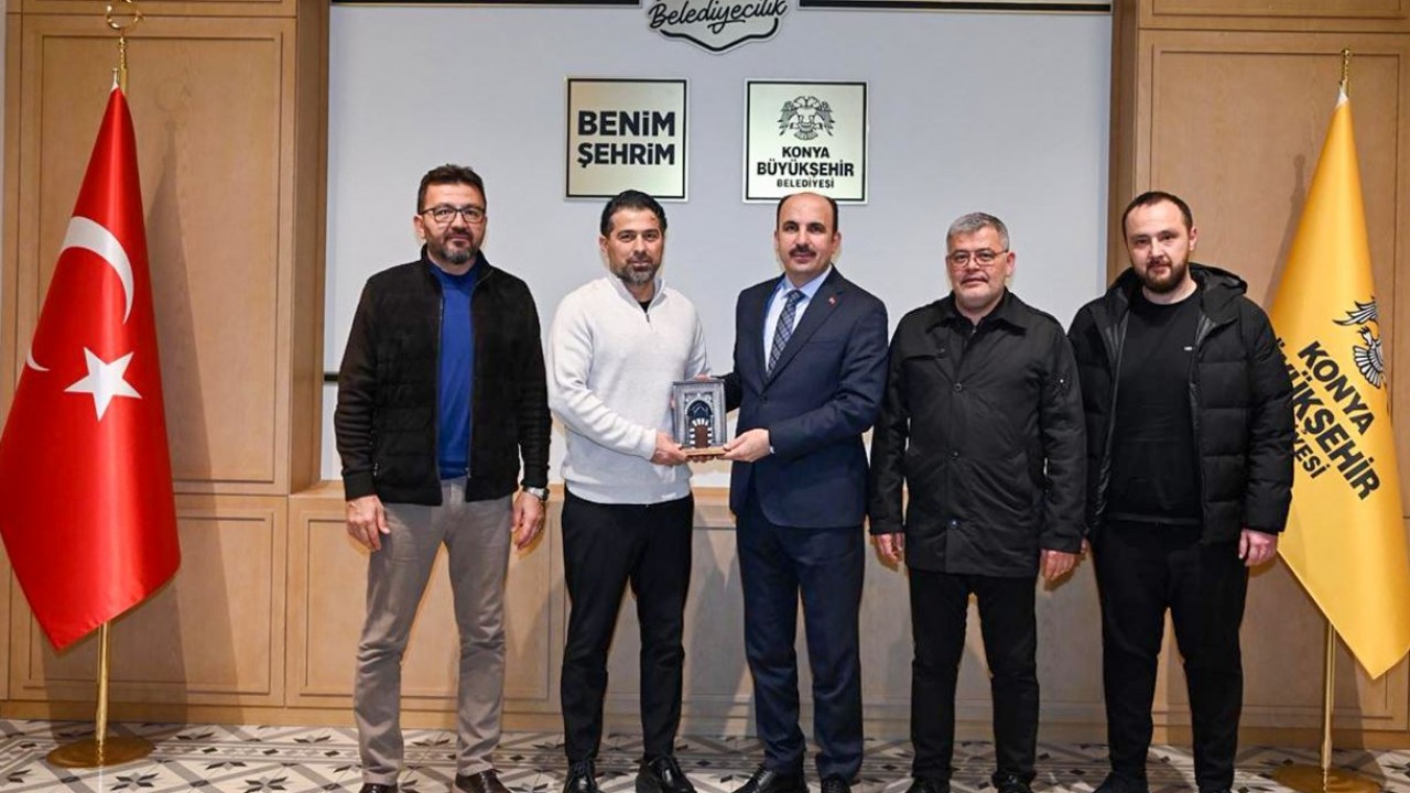 Konyaspor'dan Başkan Altay'a ziyaret