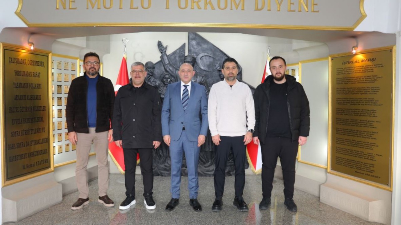 Konyaspor'dan İl Emniyet Müdürü Maksut Yüksek'e ziyaret