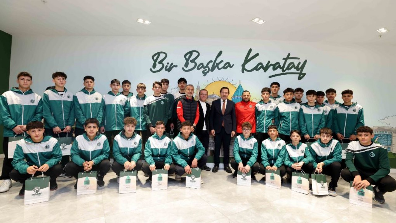 Karataylı şampiyon sporculardan Başkan Kılca'ya ziyaret