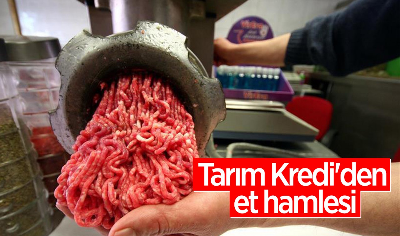 Tarım Kredi'den et hamlesi
