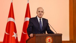TBMM Başkanı Kurtulmuş'tan CHP'nin kürsü provokasyonuna tepki