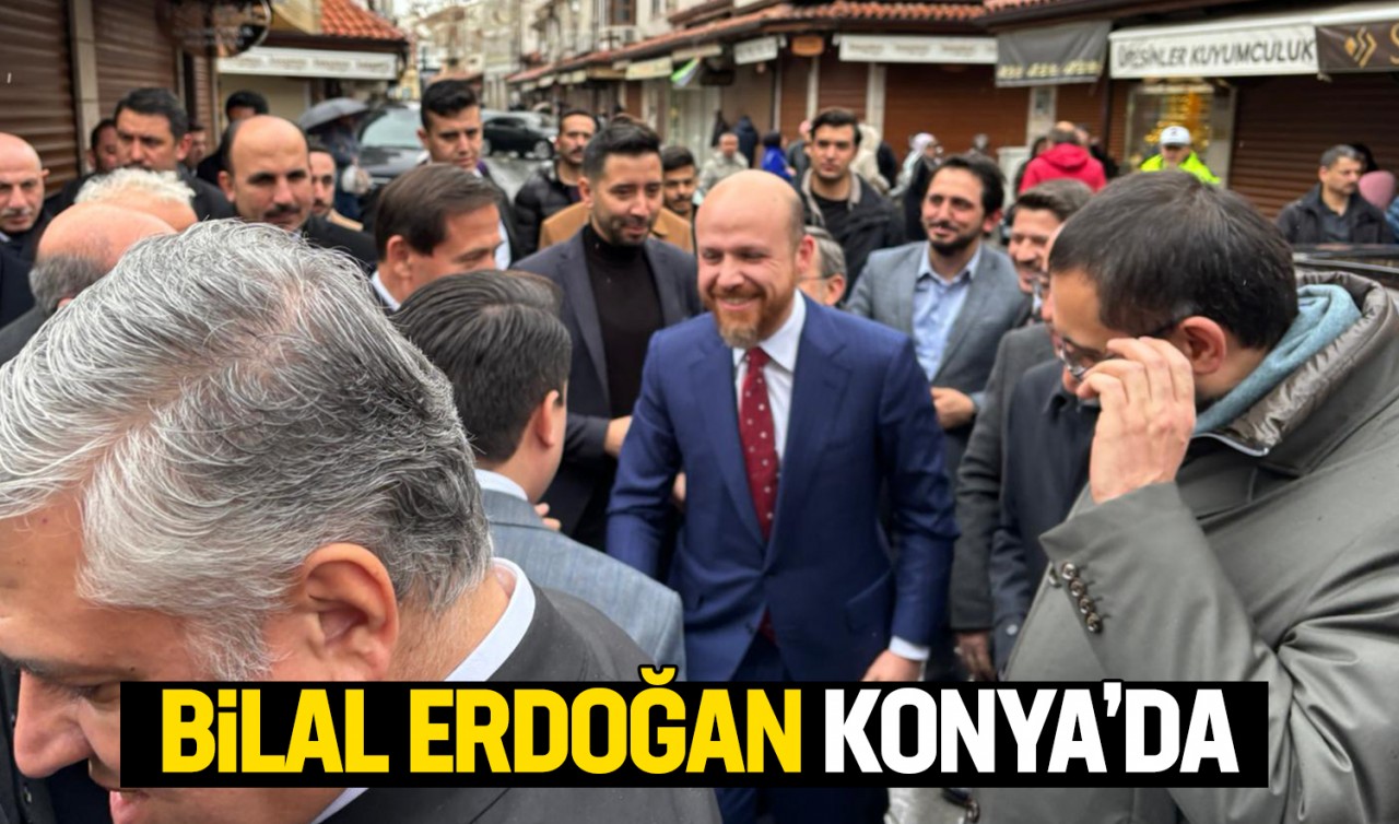 Bilal Erdoğan, Konya'da