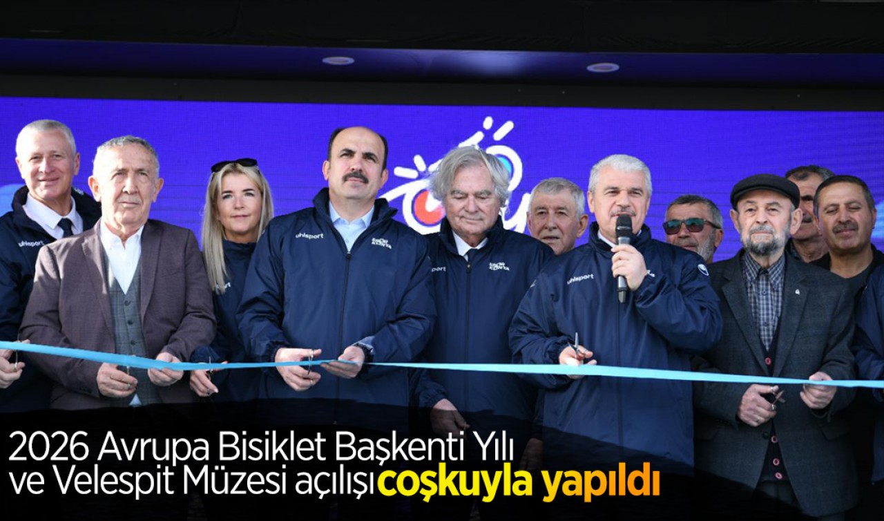 2026 Avrupa Bisiklet Başkenti Yılı ve Velespit Müzesi açılışı coşkuyla yapıldı