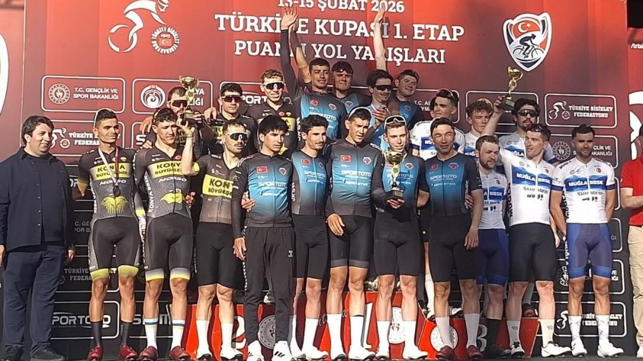 Büyükşehirli Bisikletçiler Türkiye Kupası 1. Etap Puanlı Yol Yarışları’nda ikinci oldu