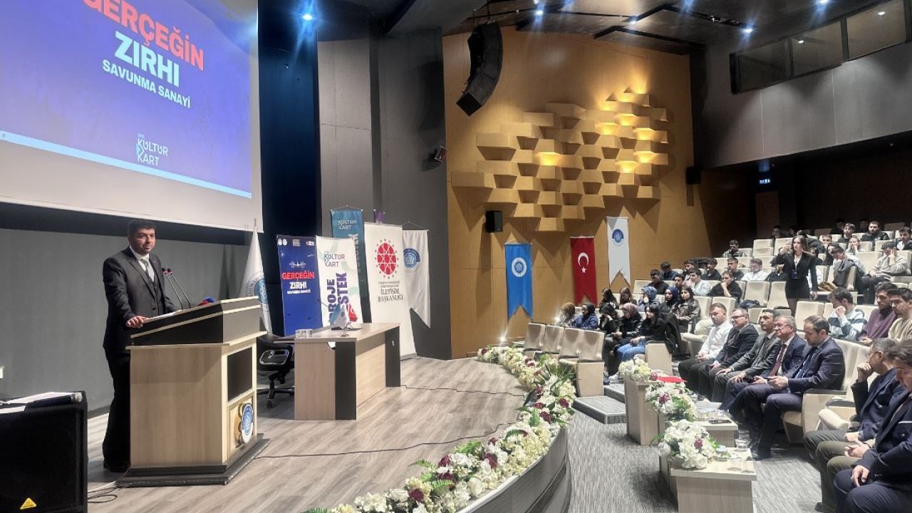 Konya'da "Gerçeğin Zırhı: Savunma Sanayi" konferansı düzenlendi