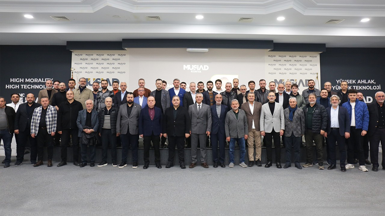 Gazeteci Yazar Şahin, MÜSİAD Konya’da yeni medya ve küresel dönüşümü anlattı