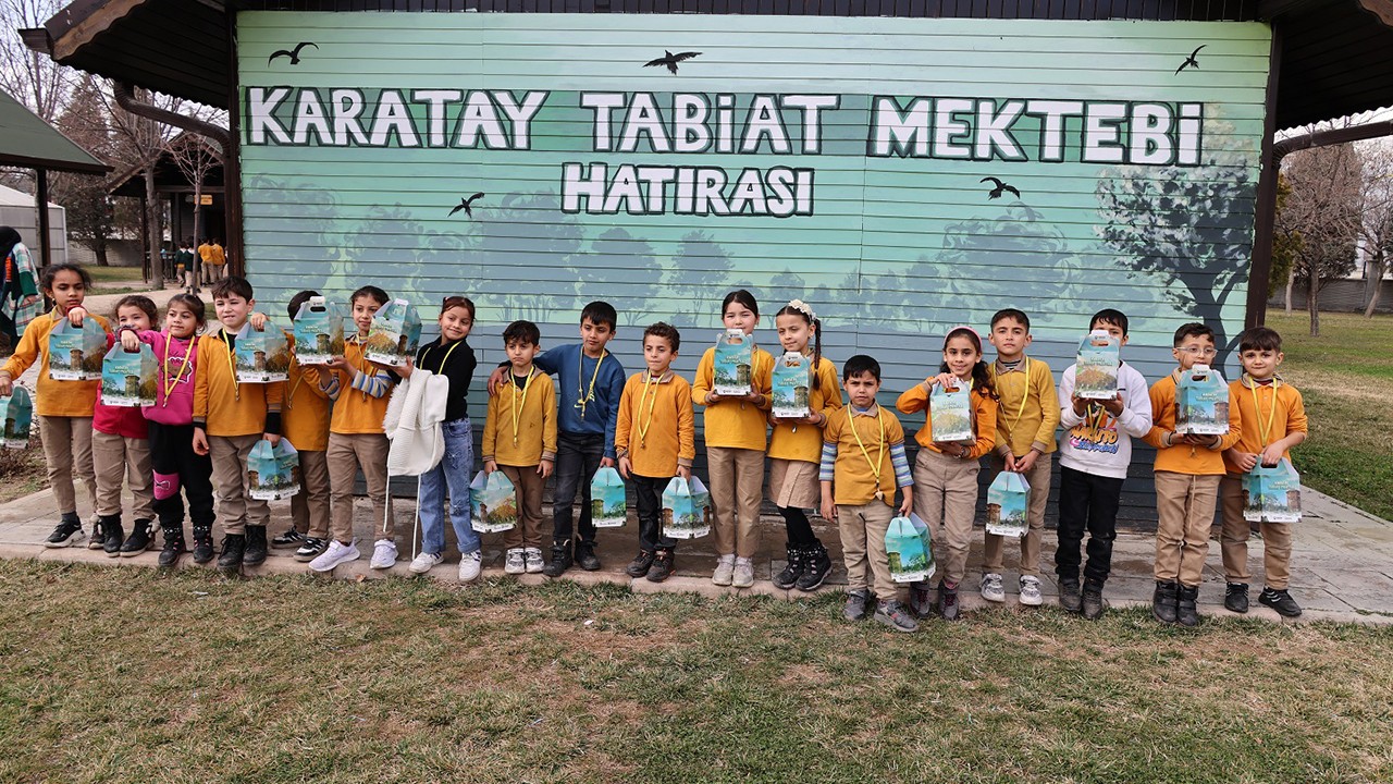 Karatay Tabiat Mektebi’nde eğitimler dolu dolu sürüyor