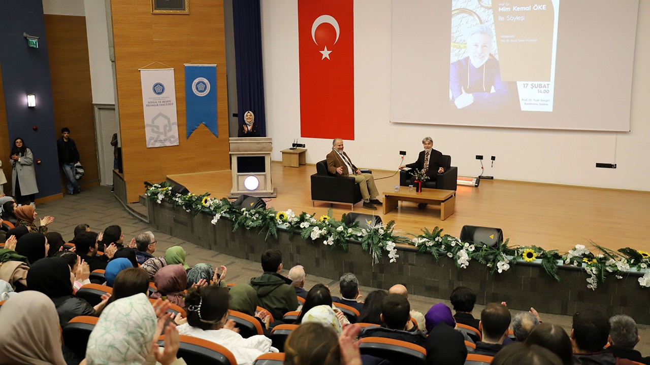 Prof. Dr. Mim Kemal Öke NEÜ’de öğrencilerle buluştu