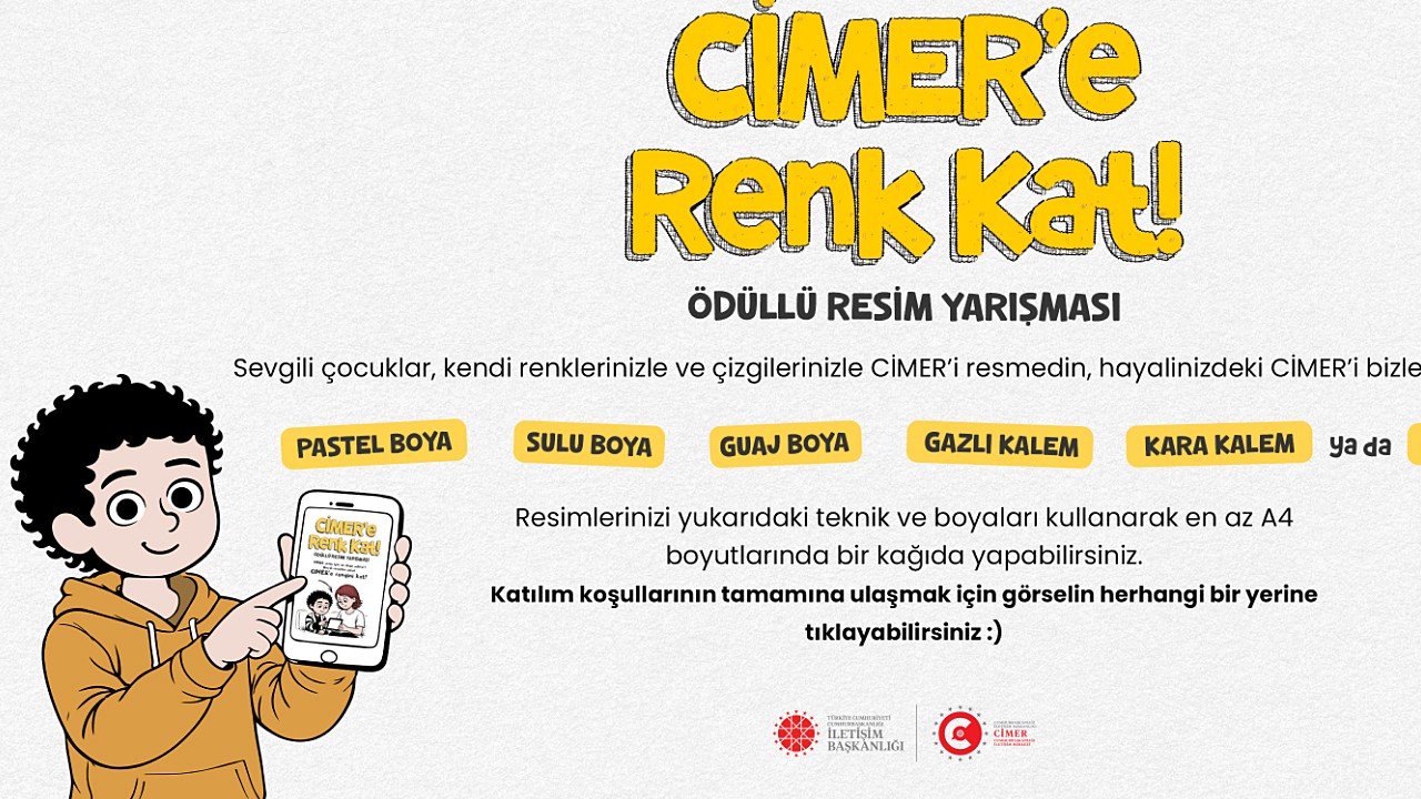 CİMER’den ödüllü resim yarışması