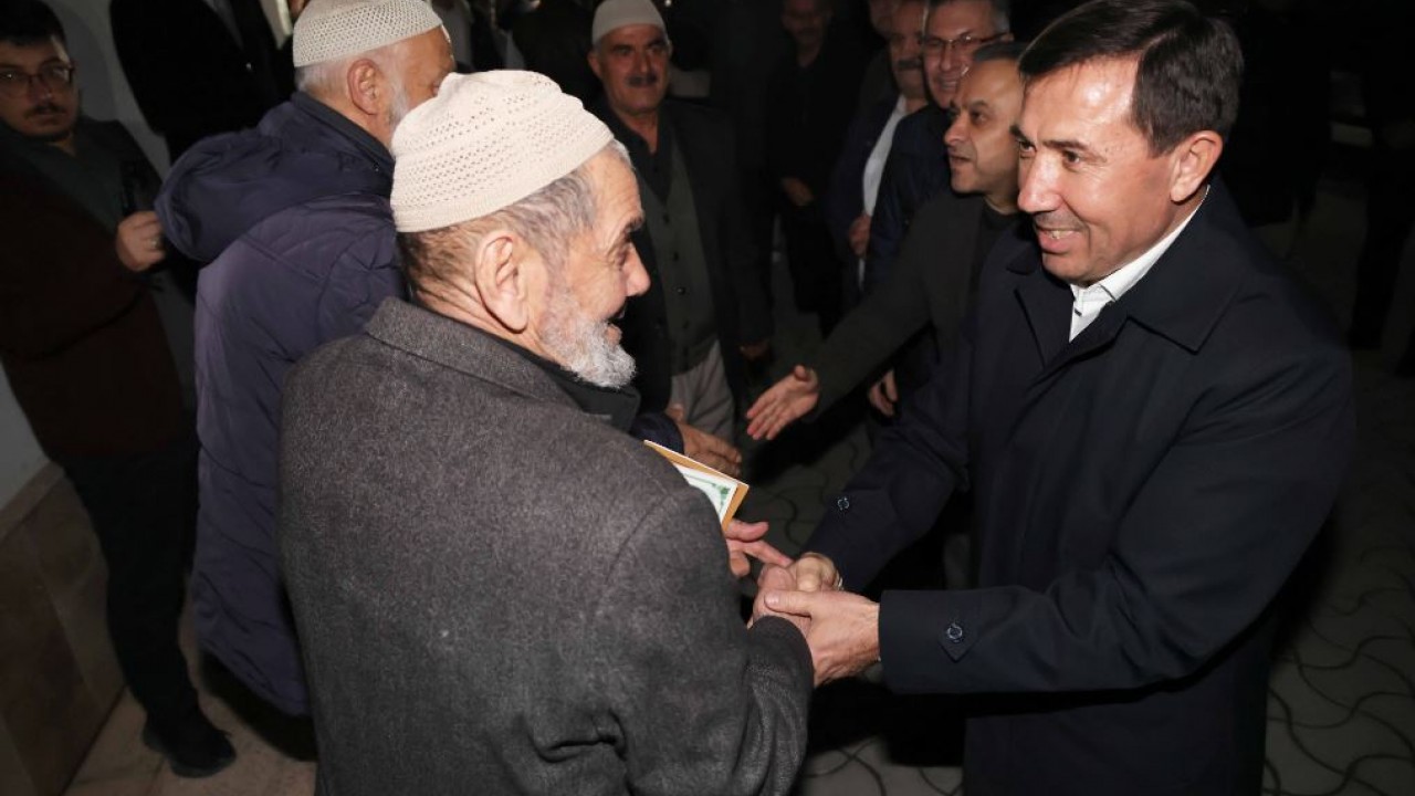 Karatay'da teravih buluşması