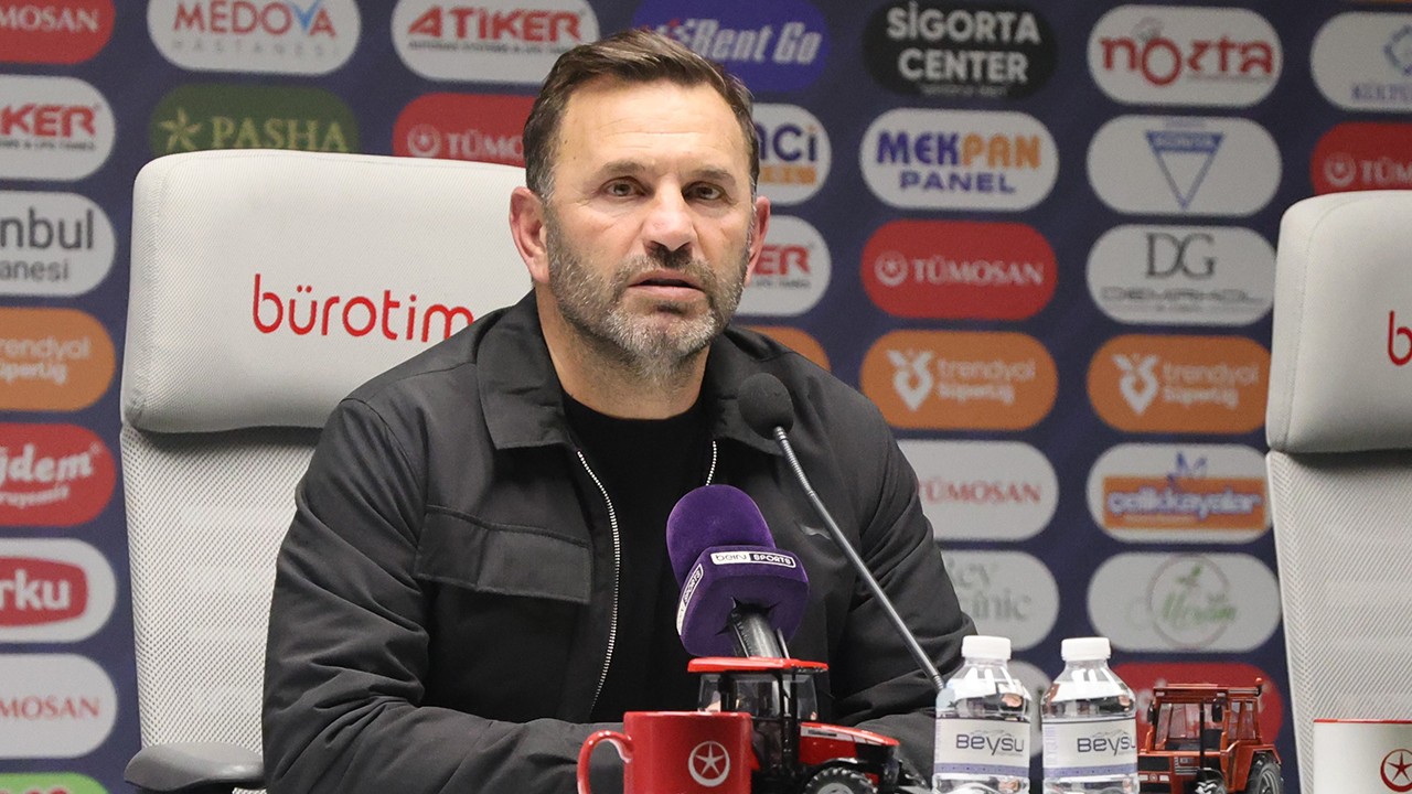 Galatasaray Teknik Direktörü Okan Buruk: Galatasaray takımı ağırlığını koyup maçı kazanmak zorundaydı