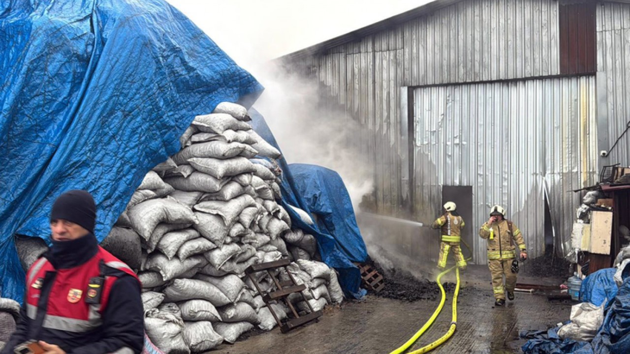 3 ayrı iş yerinde çıkan yangın söndürüldü