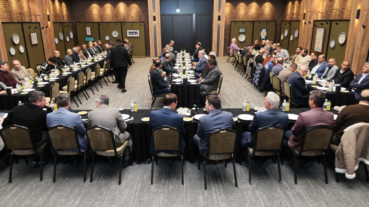 Karatay Belediye Başkanı Kılca, muhtarlarla buluştu