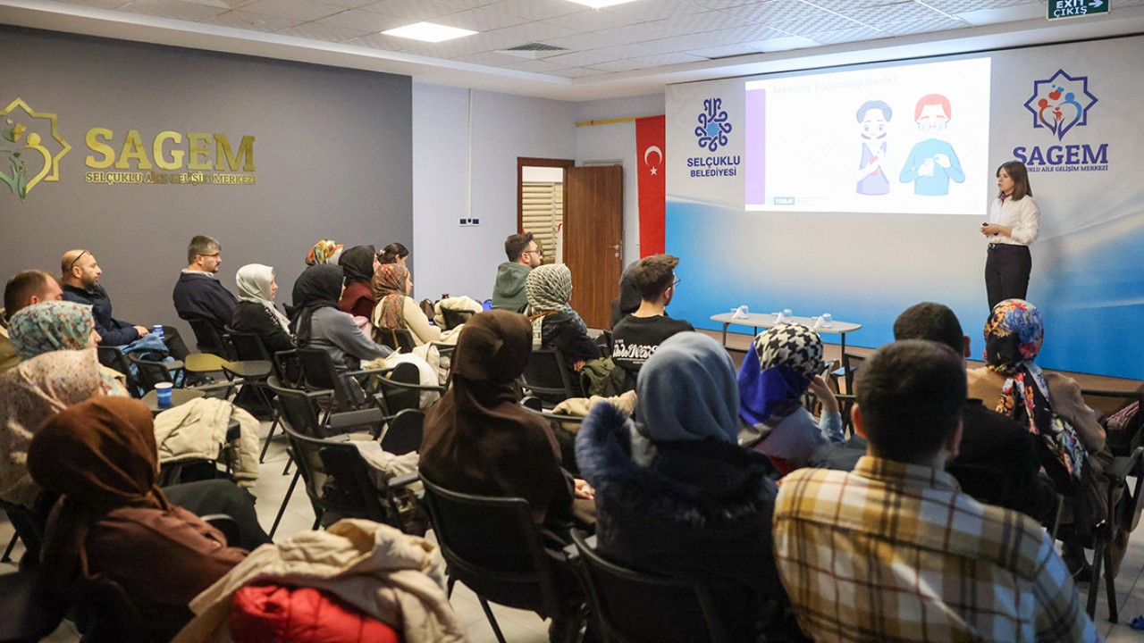SAGEM’den ailelere ve çocuklara “teknoloji bağımlılığı ile mücadele” semineri