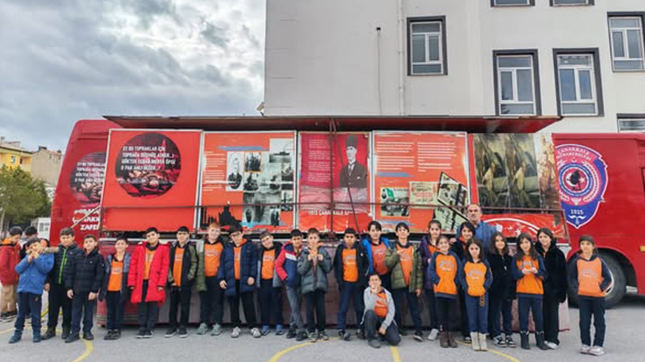 1915 Çanakkale Şehitlik Gezici Müzesi Seydişehir'de