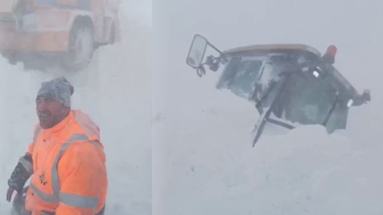 Sahara Geçidi'nde çığ: Kurtarma ekipleri de mahsur kaldı