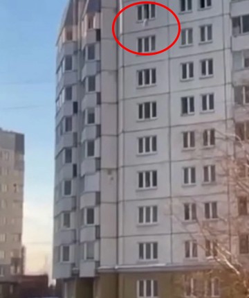 10. kattan düşen 18 aylık bebek böyle kurtarıldı