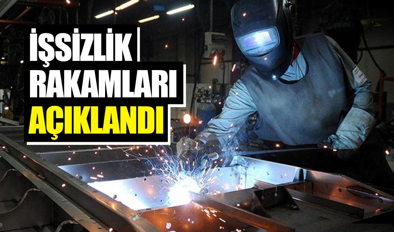 İşsizlik rakamları açıklandı