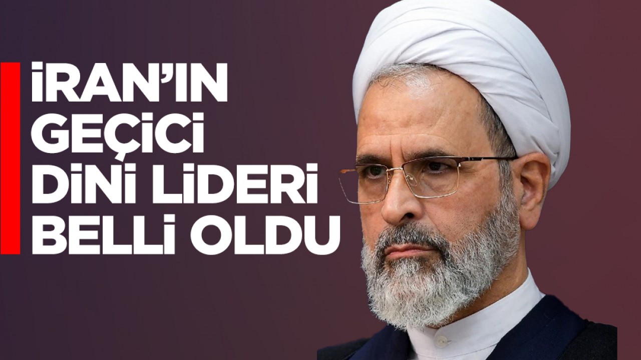 İran basını: Hamaney'in yerine geçici lider olarak Alireza Arafi getirildi