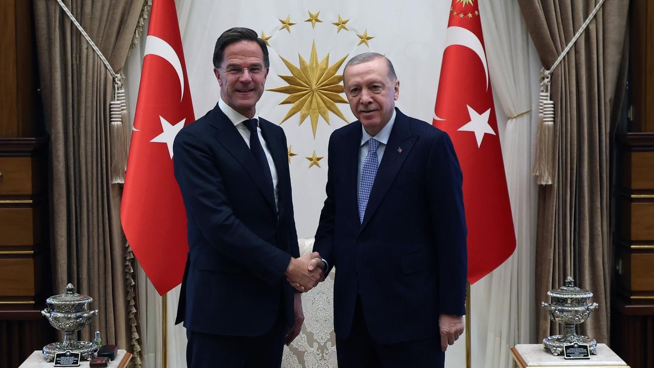Cumhurbaşkanı Erdoğan, NATO Genel Sekreteri Rutte ile görüştü