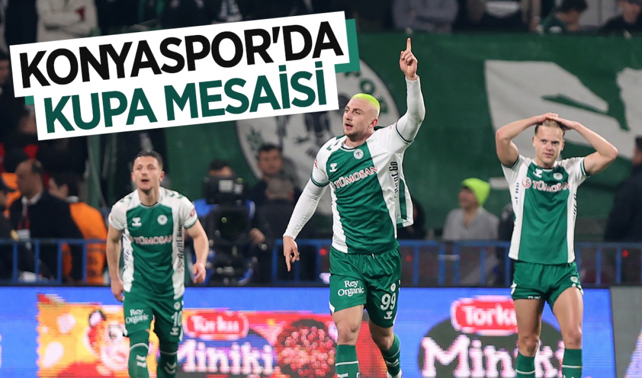 Konyaspor'da kupa mesaisi