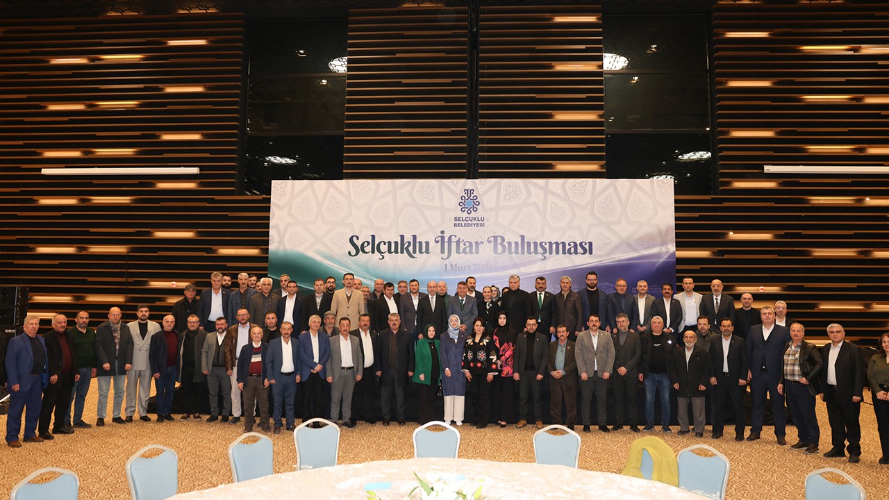 Selçuklu ailesi iftarda buluştu