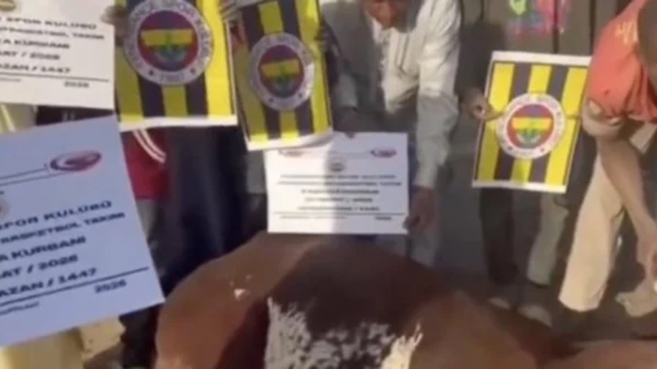 Fenerbahçe taraftarı Afrika'da kurban kestirdi
