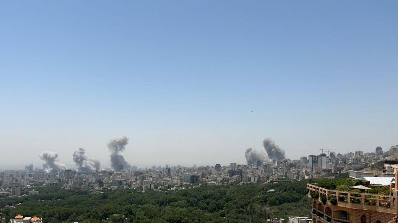 İsrail ordusundan Tahran'da iki geniş alan için saldırı tehdidi