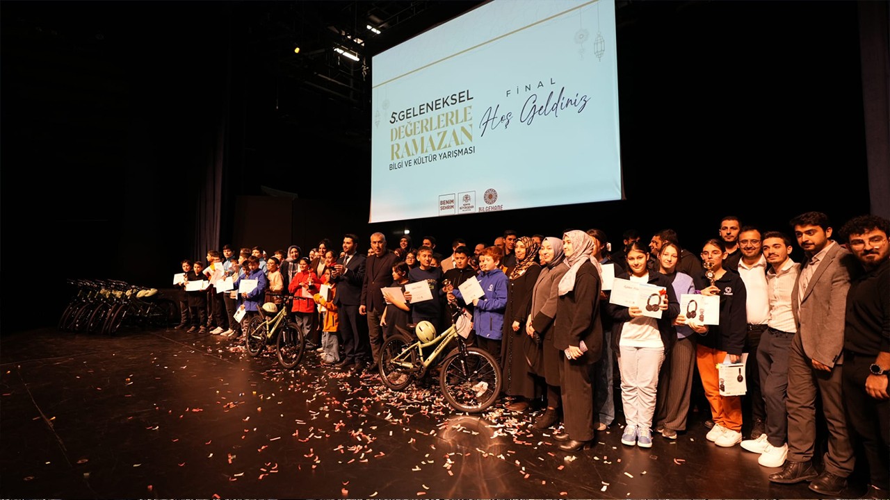 Bilgehanelerin "5. Değerlerle Ramazan Bilgi ve Kültür Yarışması” finali büyük heyecana sahne oldu