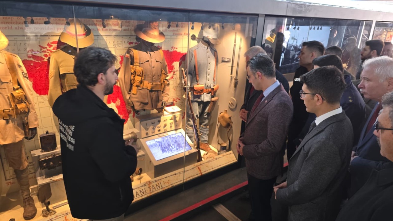 Çanakkale Savaşları mobil müzesi Kulu'da ziyarete açıldı