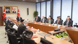 Sınır illerin valileri ile güvenlik toplantısı