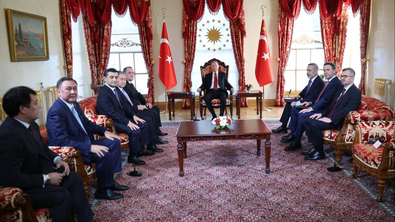 Cumhurbaşkanı Erdoğan, Türk Devletleri Teşkilatı heyetini kabul etti